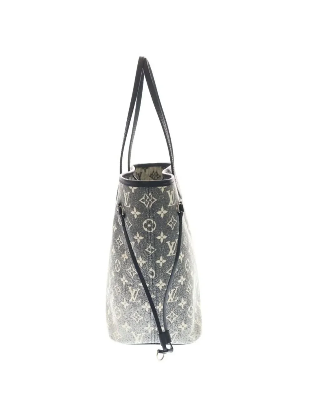 Louis Vuitton Monogram Neverfull MM Tote Gray
